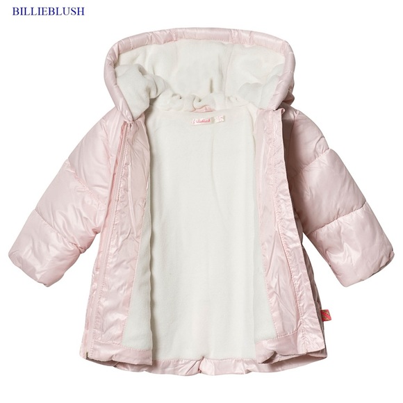 Billieblush Unicorn Puffer Baby Girls Jacket 6M - Picture 3 of 9